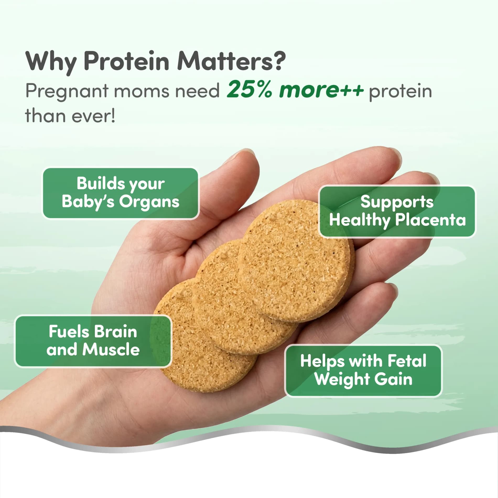 Mylo Care - Pregnancy Protein Diskettes - 750gm (150 Diskettes)