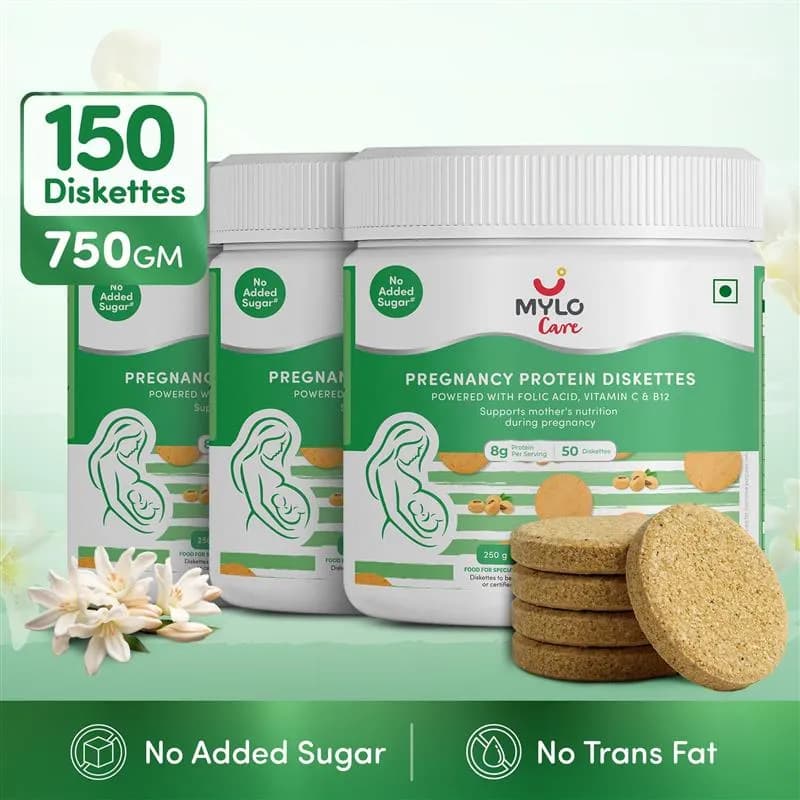 Mylo Care - Pregnancy Protein Diskettes - 750gm (150 Diskettes)