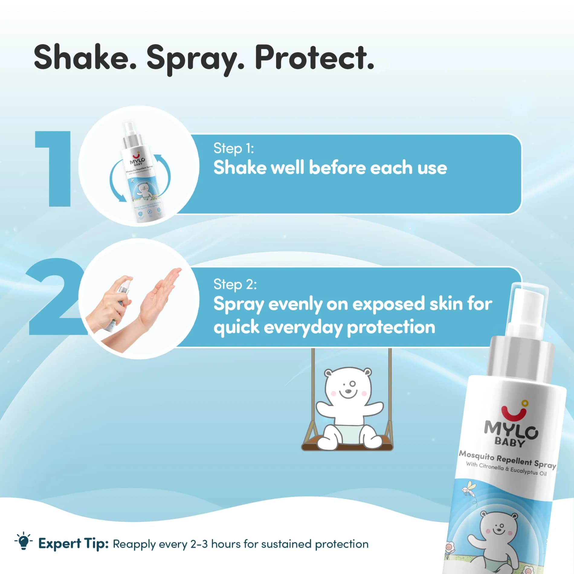 Mosquito Defence Kit- Mosquito Patches (24 Patches)  + Mosquito Spray (100ml) + Fabric Roll on (10ml) + After Bite Roll-on (40ml) - Pack of 1 each