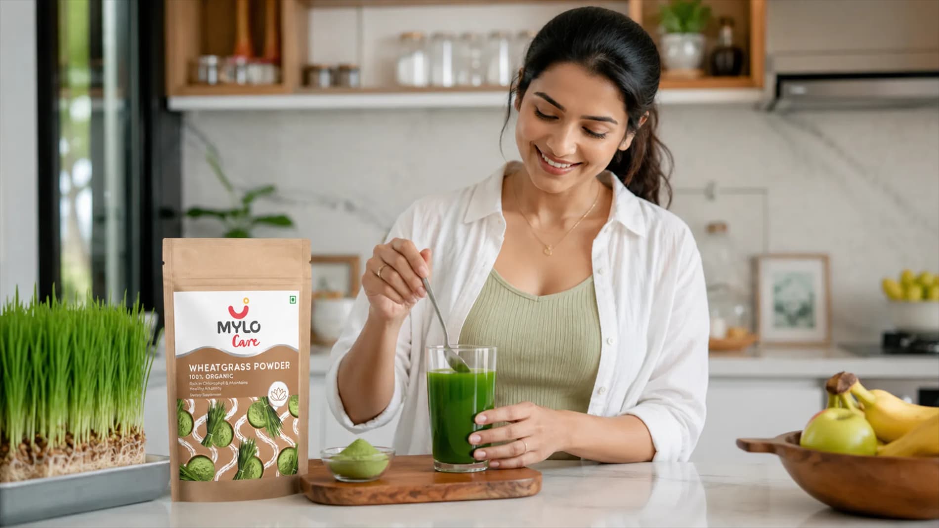 Wheatgrass Powder - (100gm)