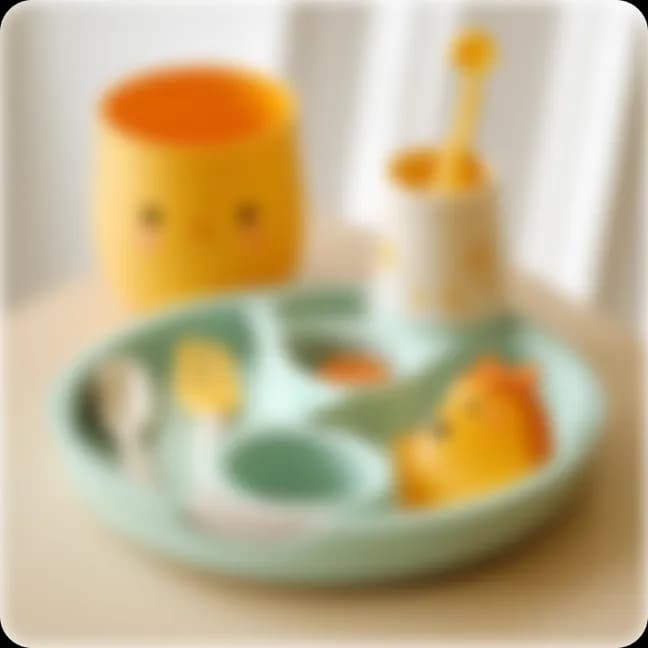 Your Baby's Vision, week 44: Mealtime set in your baby's eyes