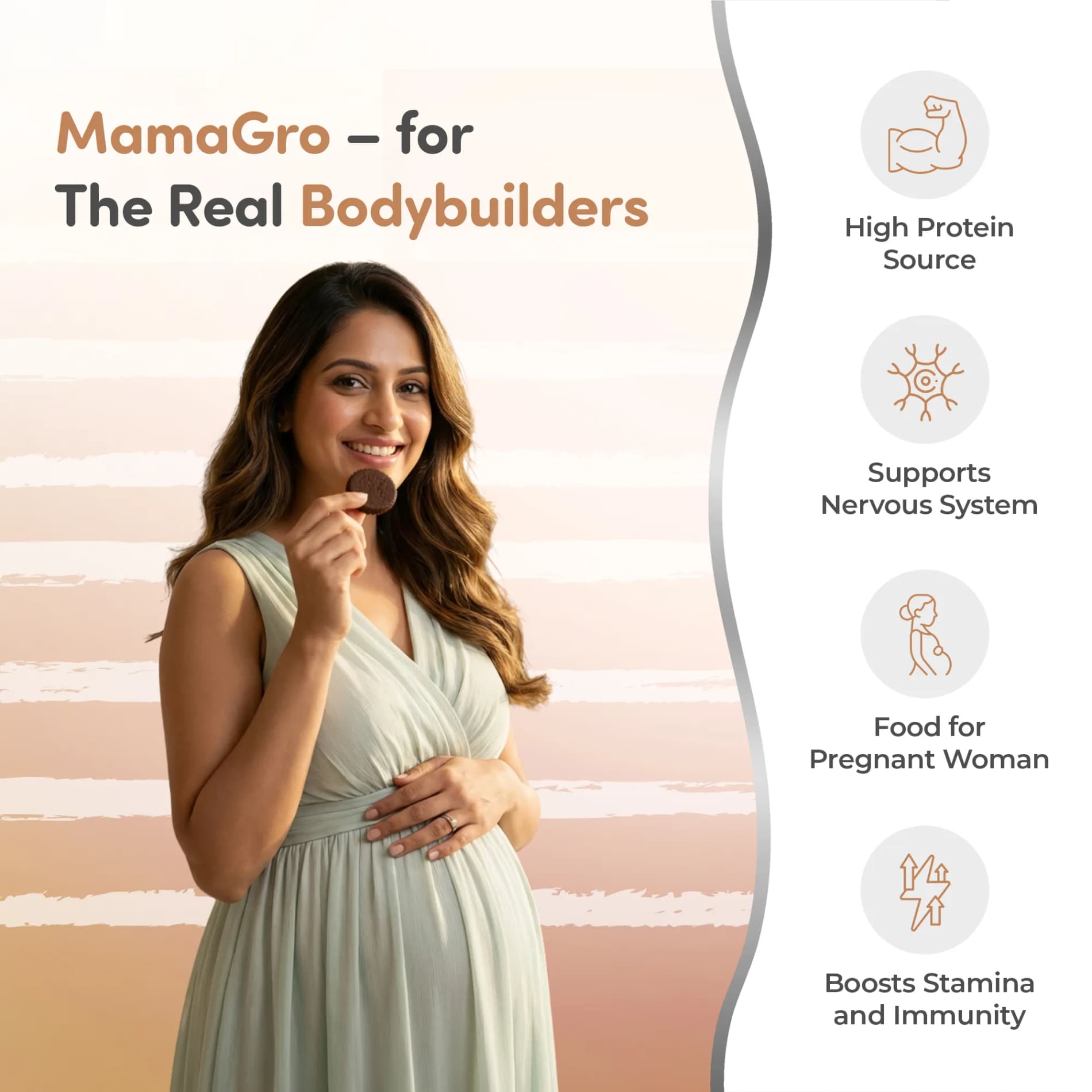 MamaGro™ Protein Diskettes - 250gm Chocolate
