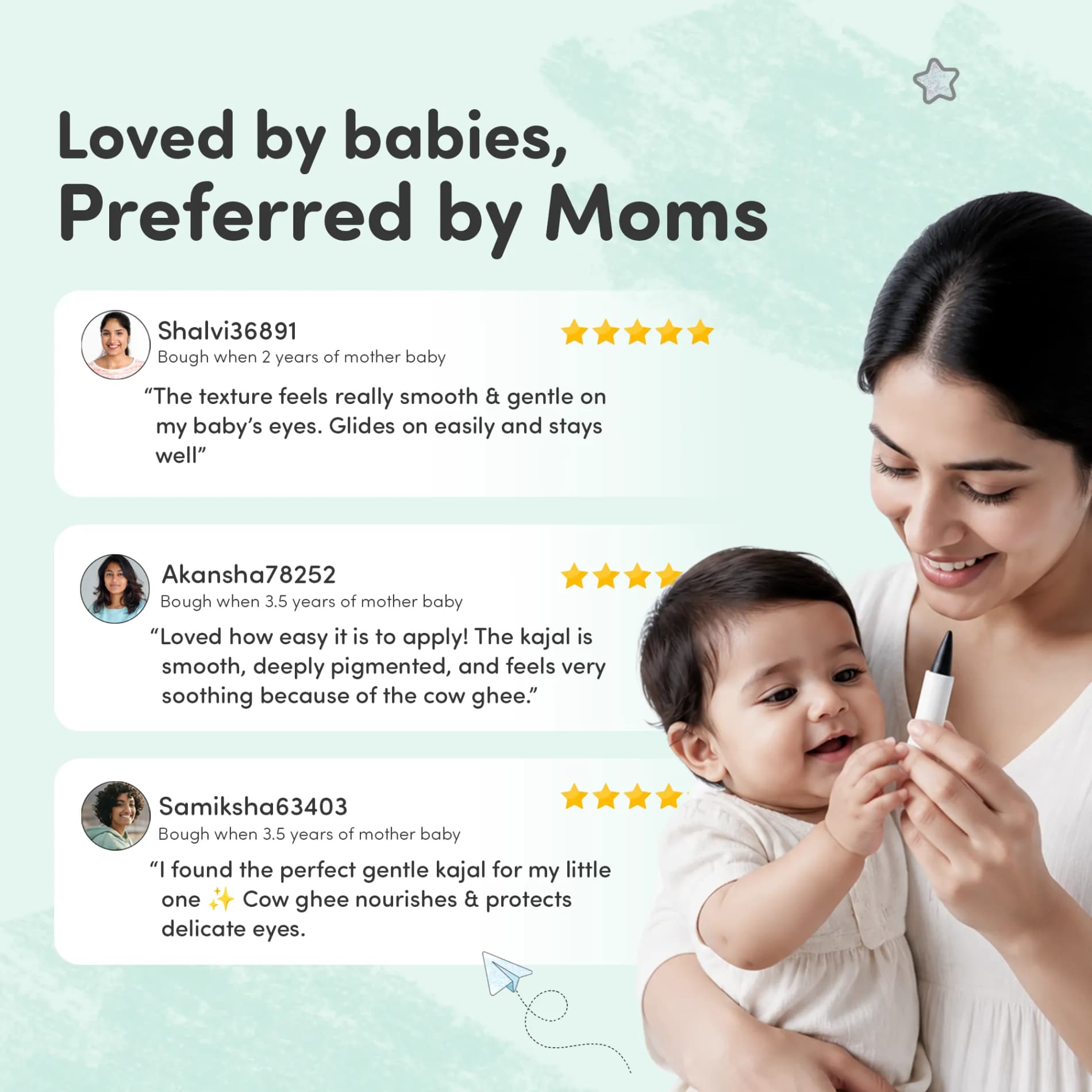 Mylo Baby Pure Ghee Kajal - 3g