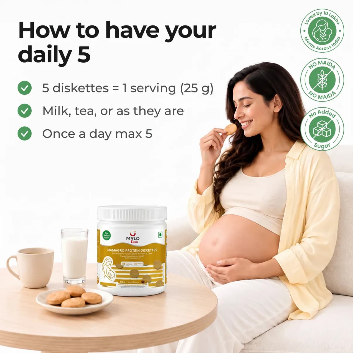 MamaGro™ Protein Diskettes - 250gm-Jeera