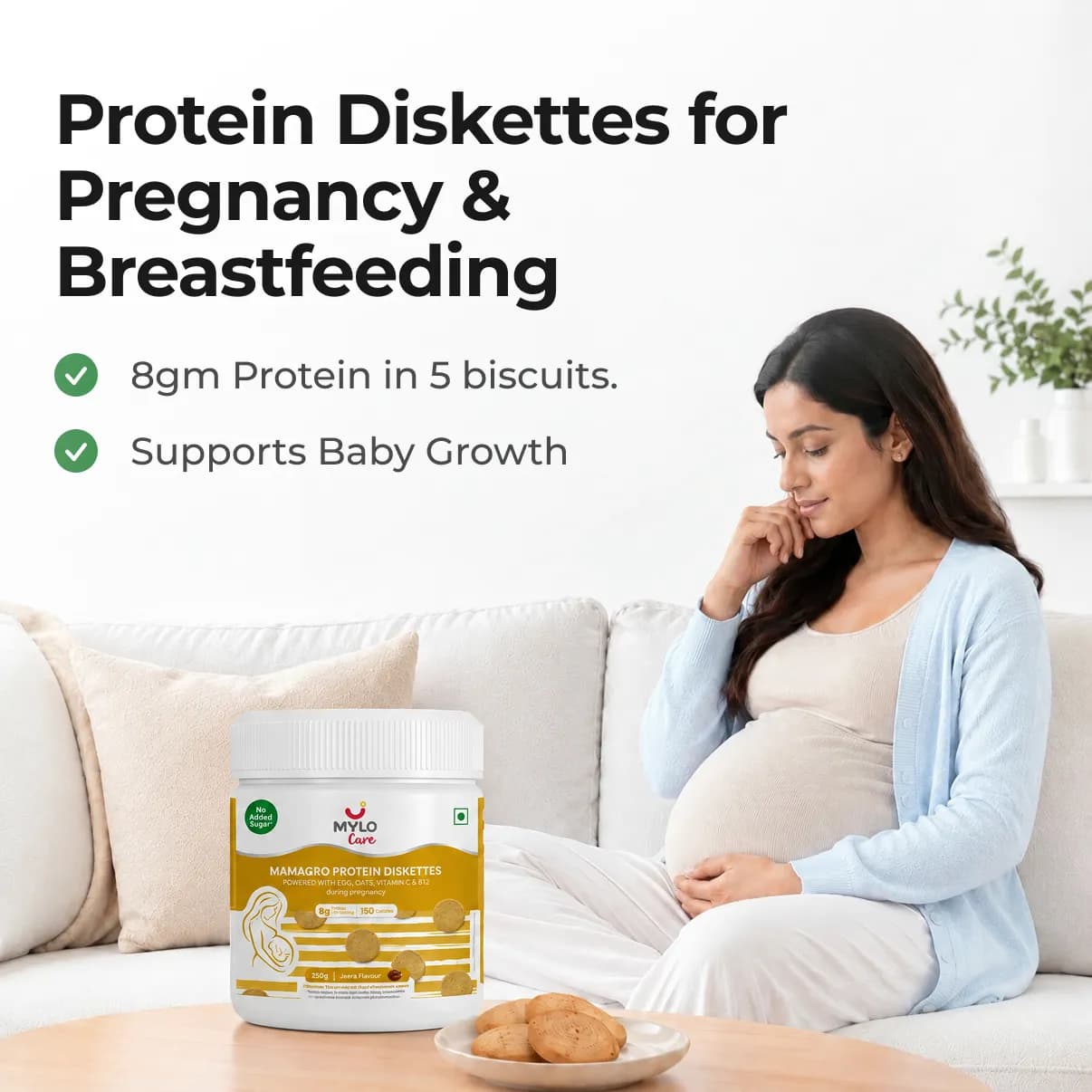 MamaGro™ Protein Diskettes - 250gm-Jeera