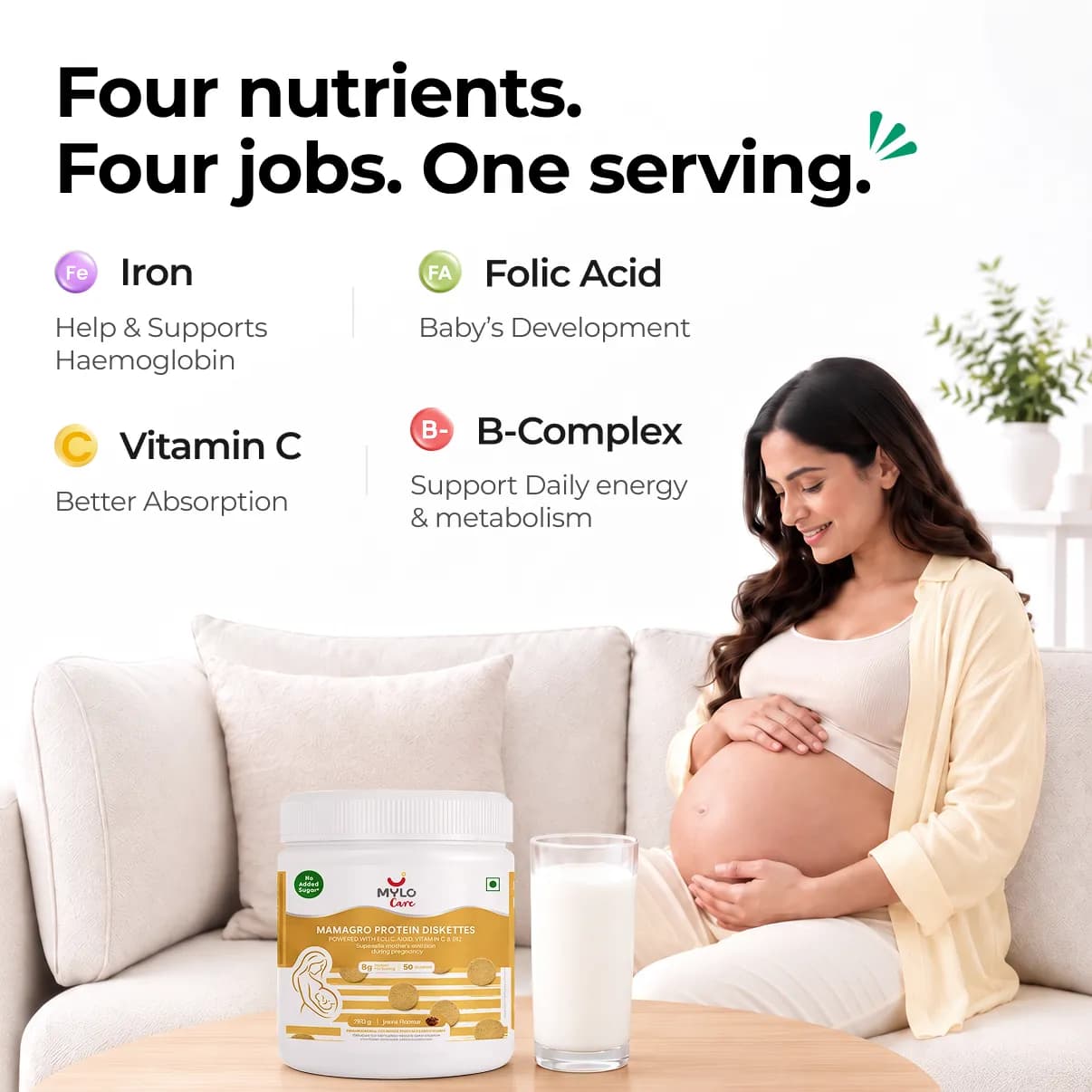 MamaGro™ Protein Diskettes - 250gm-Jeera
