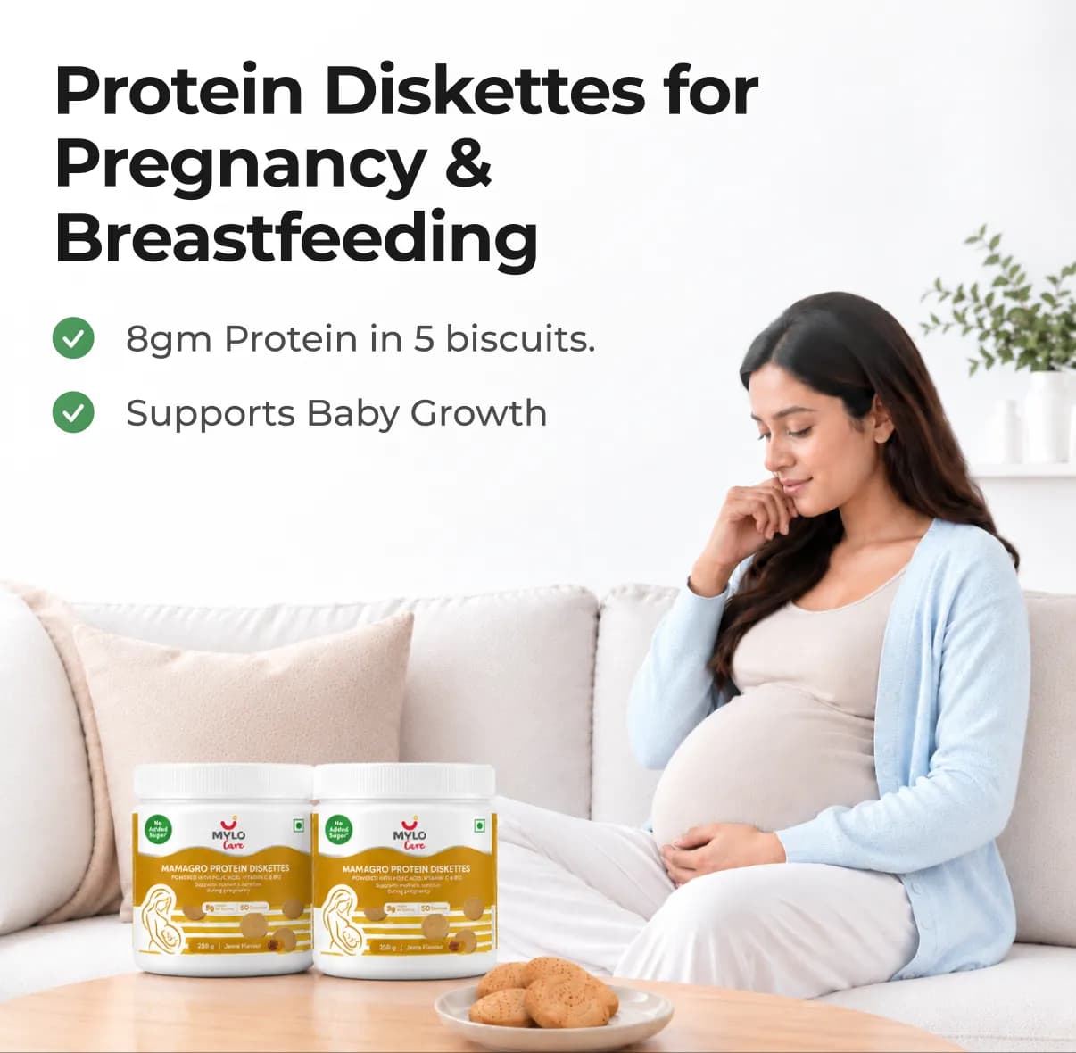 MamaGro™ Protein Diskettes - 500gm - Jeera 