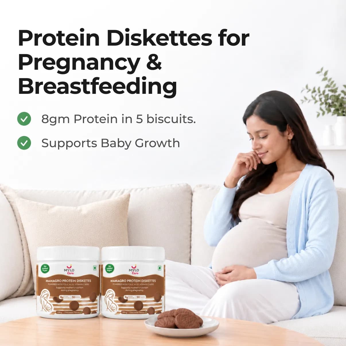MamaGro™ Protein Diskettes - 500gm Chocolate