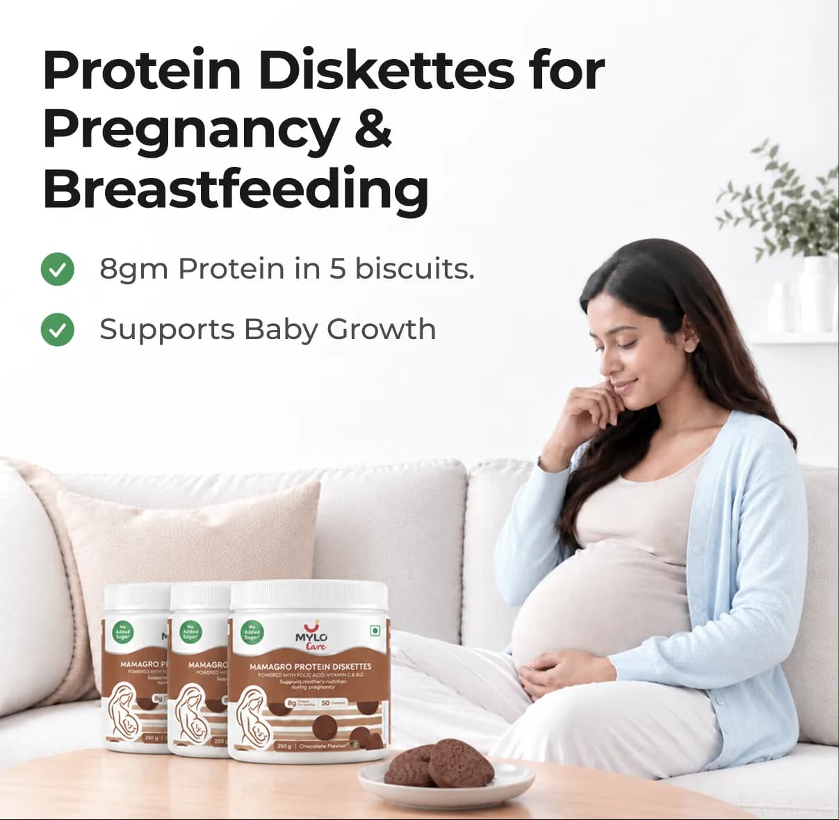 MamaGro™ Protein Diskettes - 750gm Chocolate