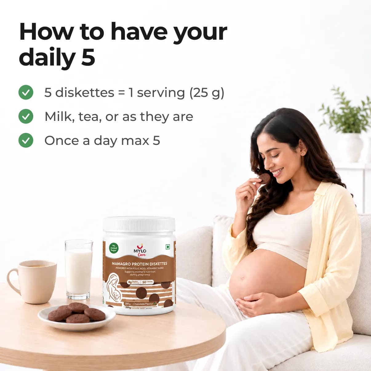 MamaGro™ Protein Diskettes - 750gm Chocolate
