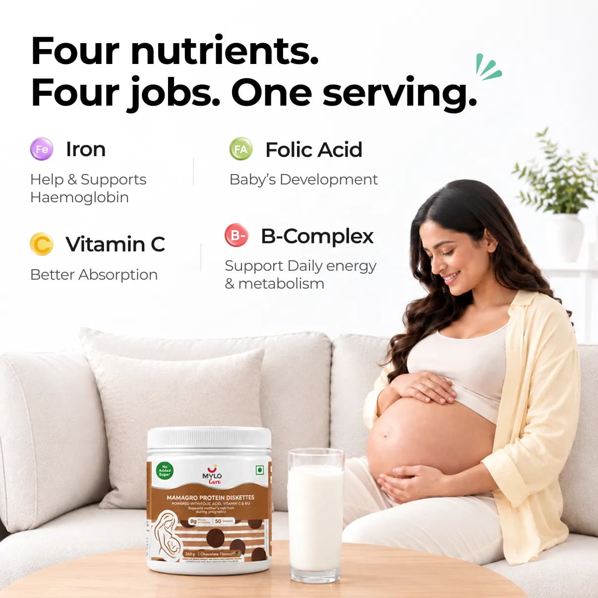 MamaGro™ Protein Diskettes - 750gm Chocolate