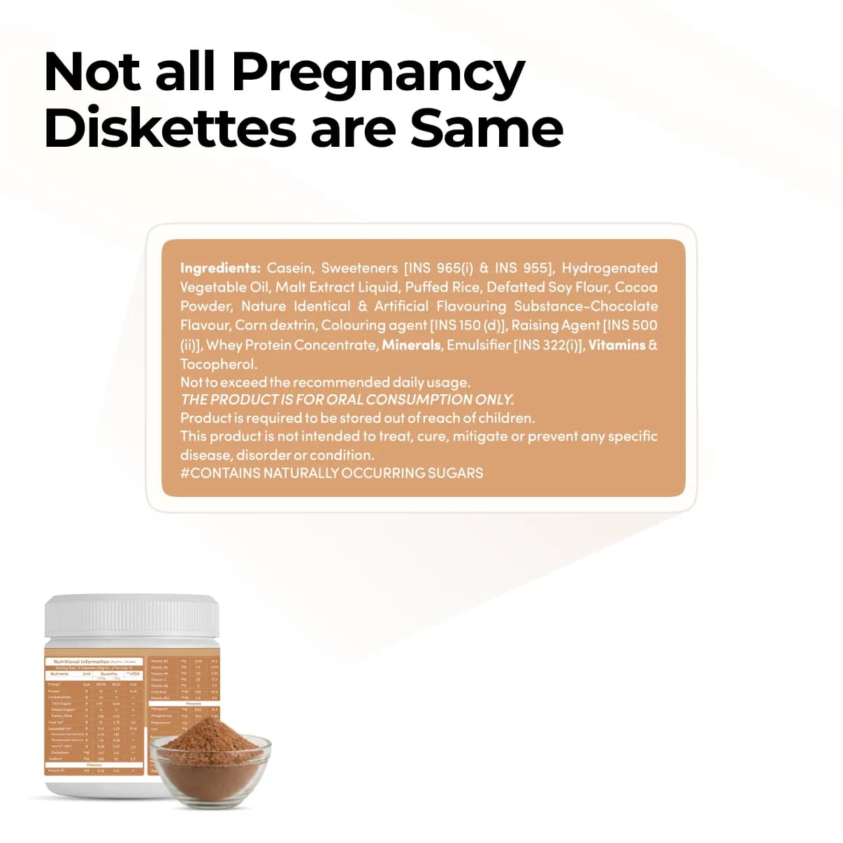 MamaGro™ Protein Diskettes - 750gm Chocolate