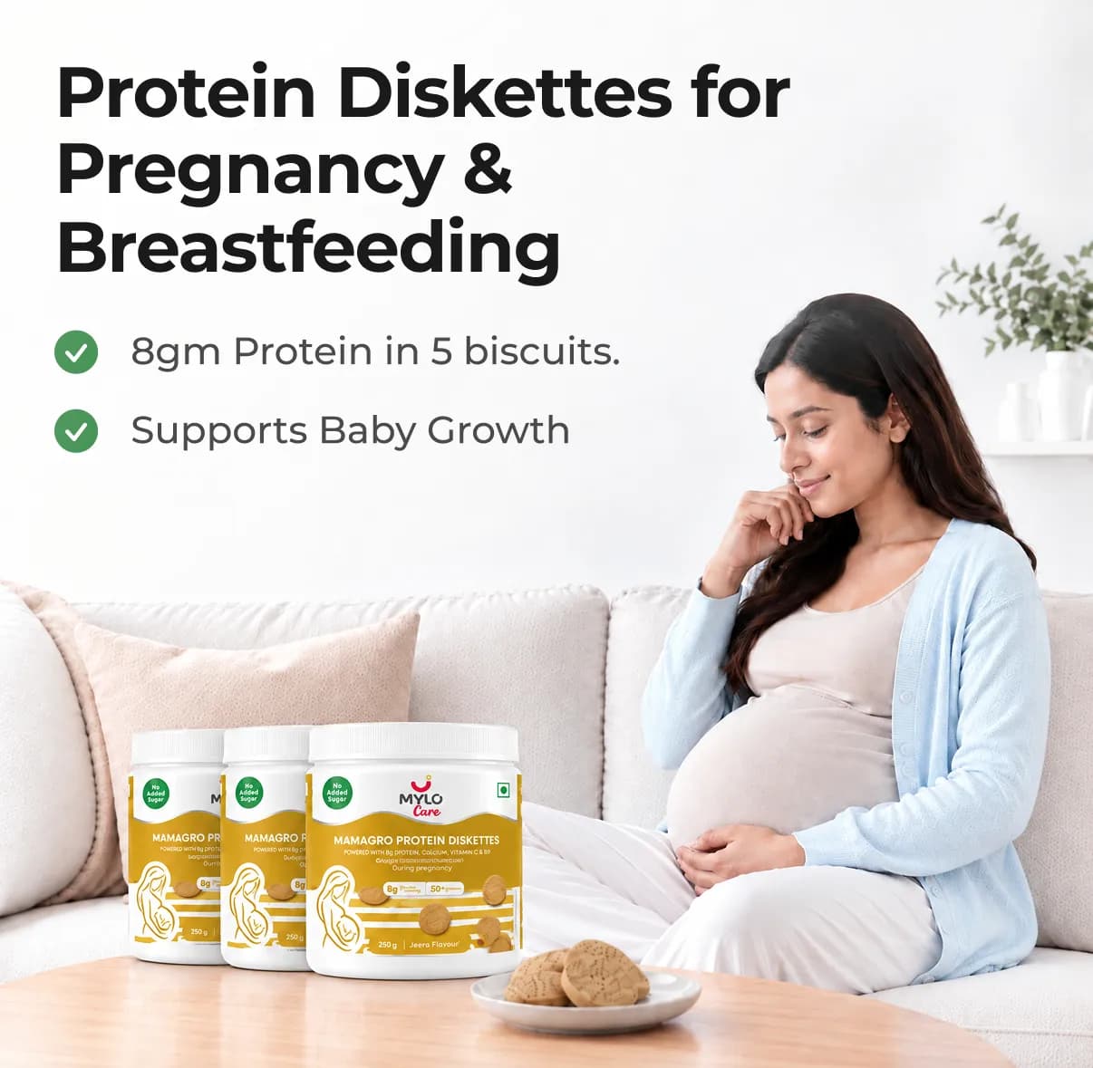 MamaGro™ Protein Diskettes - 750gm Jeera