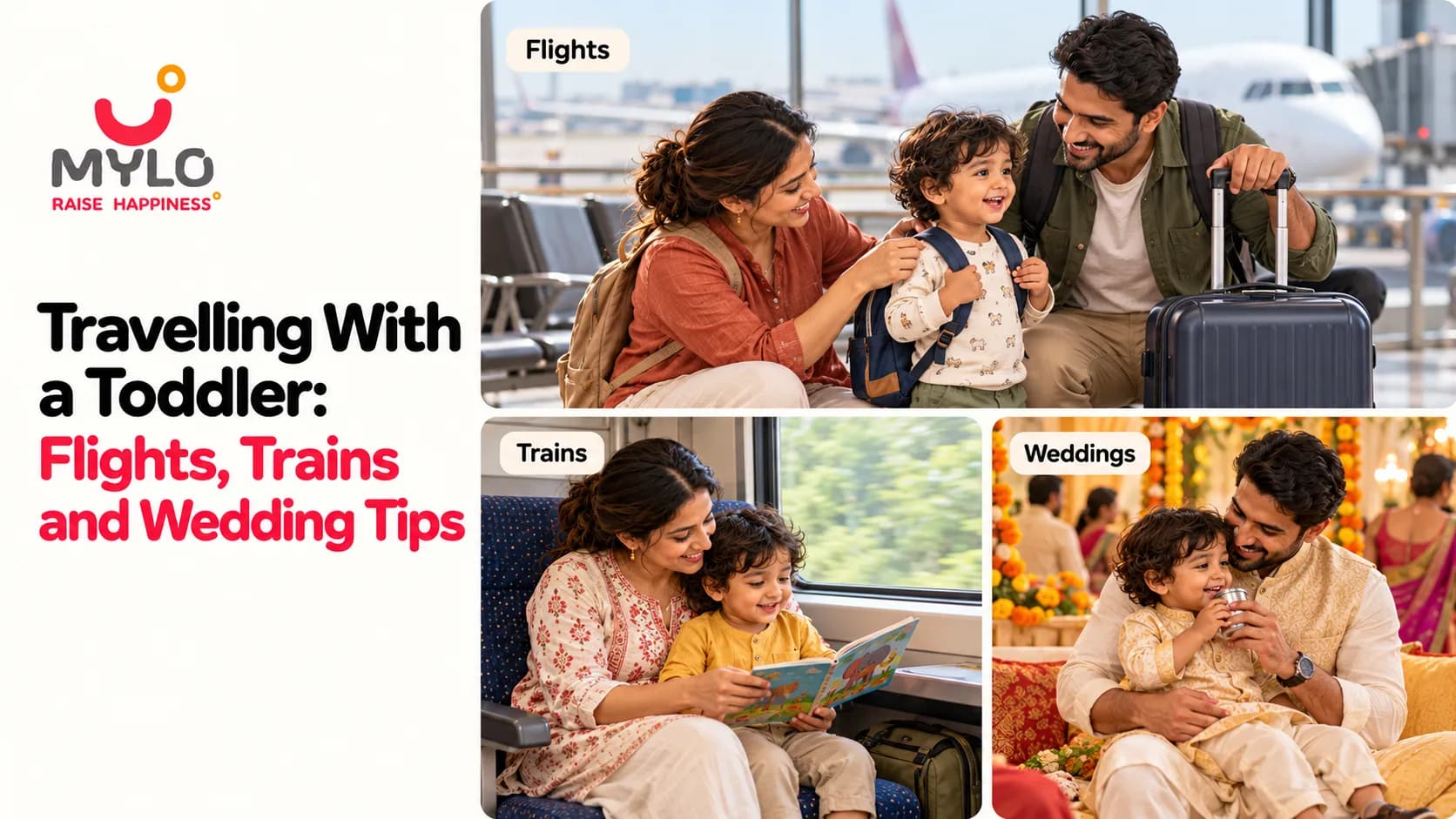 Travelling With a Toddler: Flights, Trains and Wedding Tips