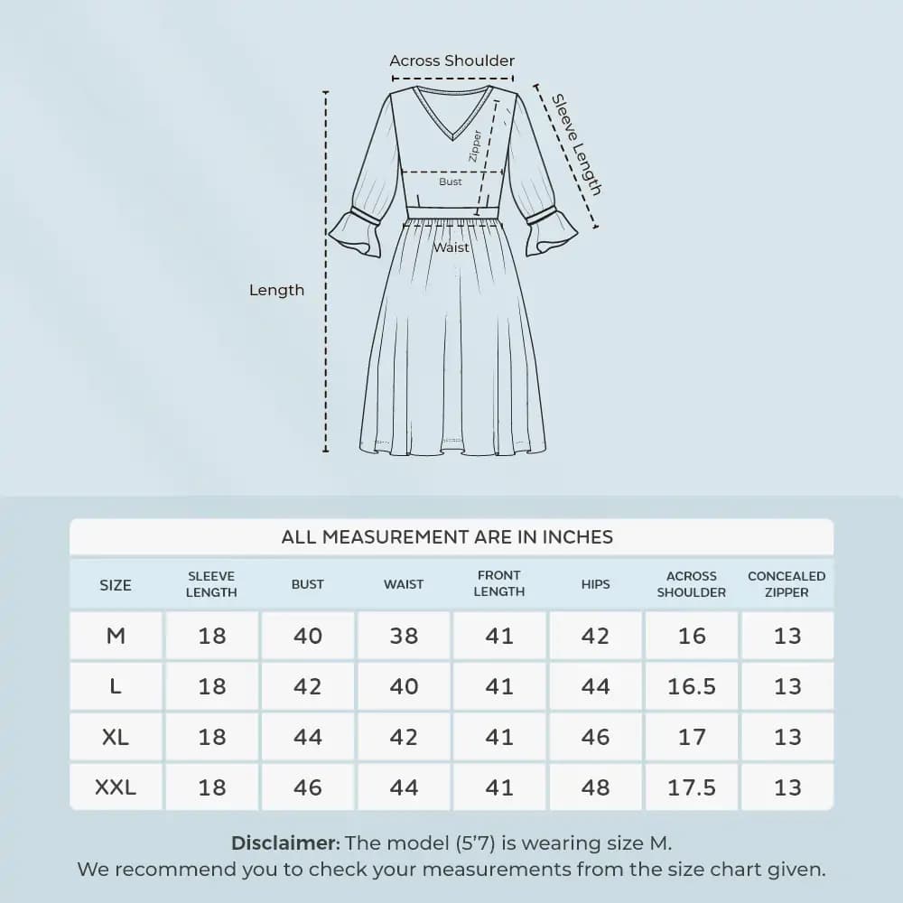 Pre & Post Maternity/Nursing Knee Length Dress with Zippers at both sides for Easy Feeding- Blue - Polka Dots-L 