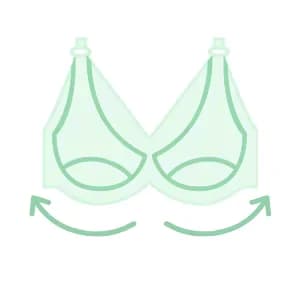You can switch to sister sizes if your bra isnt comfortable even after finding the correct size