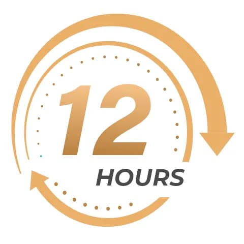 12 Hour 360° Protection