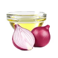 Red Onion Oil: Nourishes hair follicles, controls hair fall