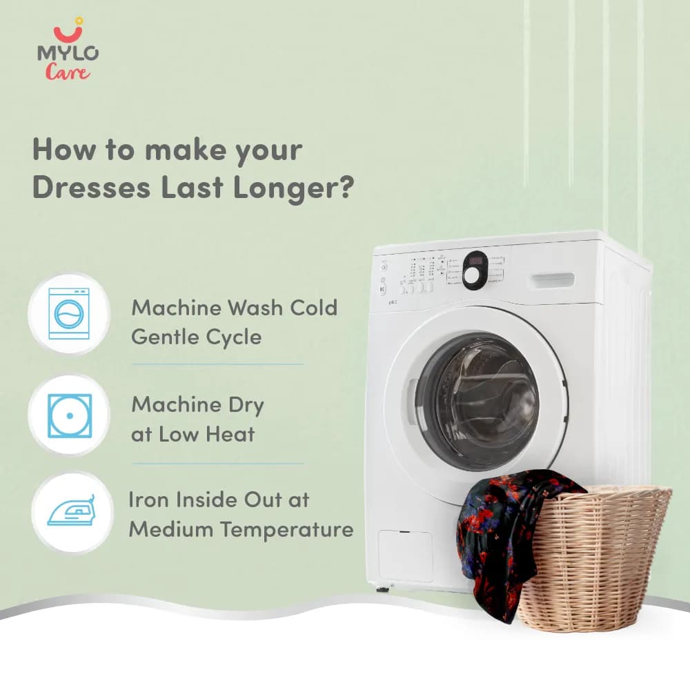 Maternity Dresses For Women with Both Side Zipper For Easy Feeding | Adjustable Belt for Growing Belly | Maxi Dress | Garden Flowers - Teal | XL