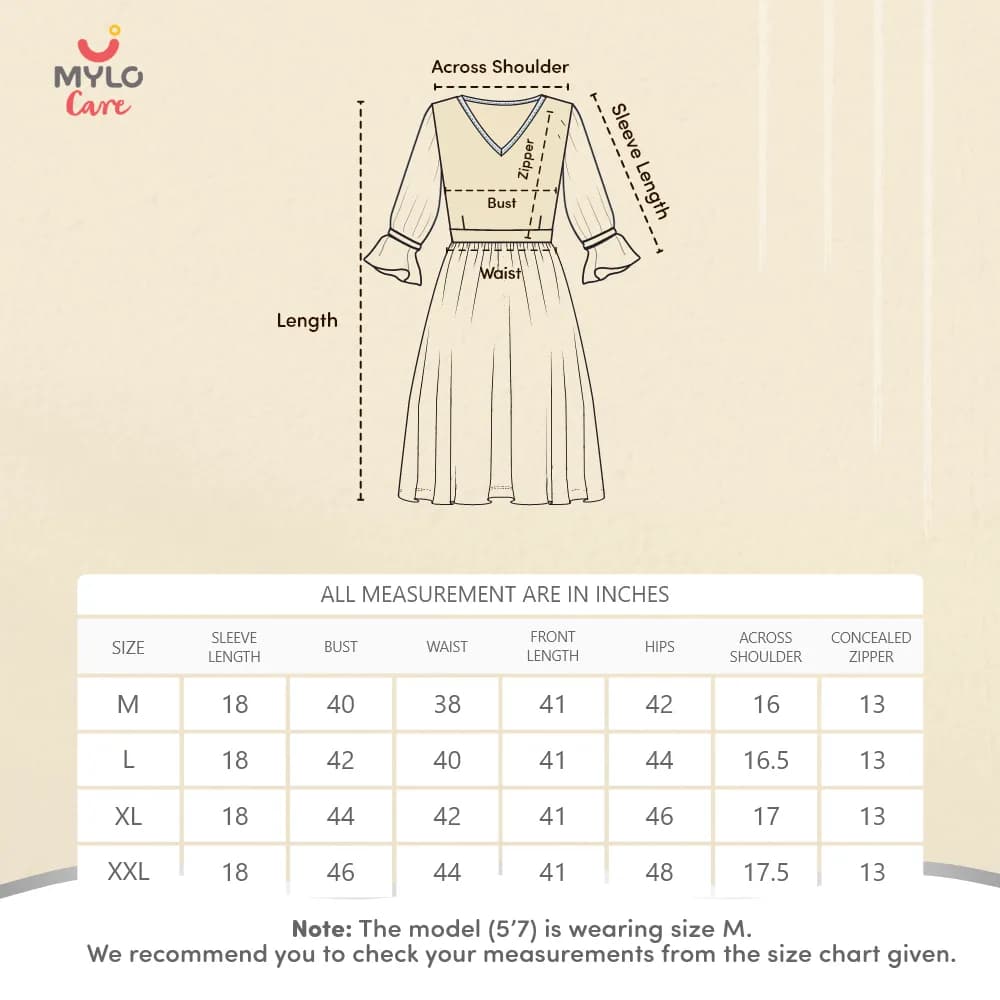 Maternity Dresses For Women with Both Side Zipper For Easy Feeding | Adjustable Belt for Growing Belly | Maxi Nighty Dress | Yellow Peony | XL