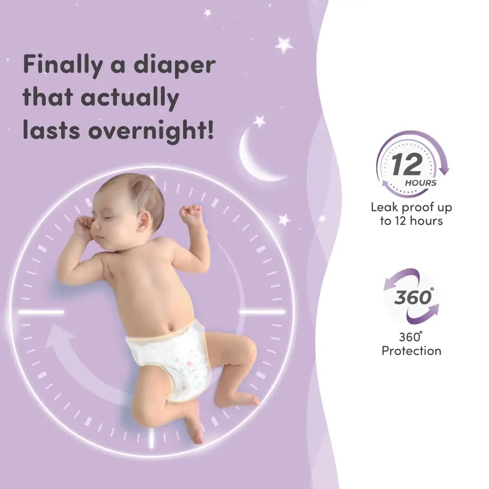 Mylo Baby Diaper Pants Large (L) Size, 9-14 kgs with ADL Technology - 64 Count - 12 Hours Protection
