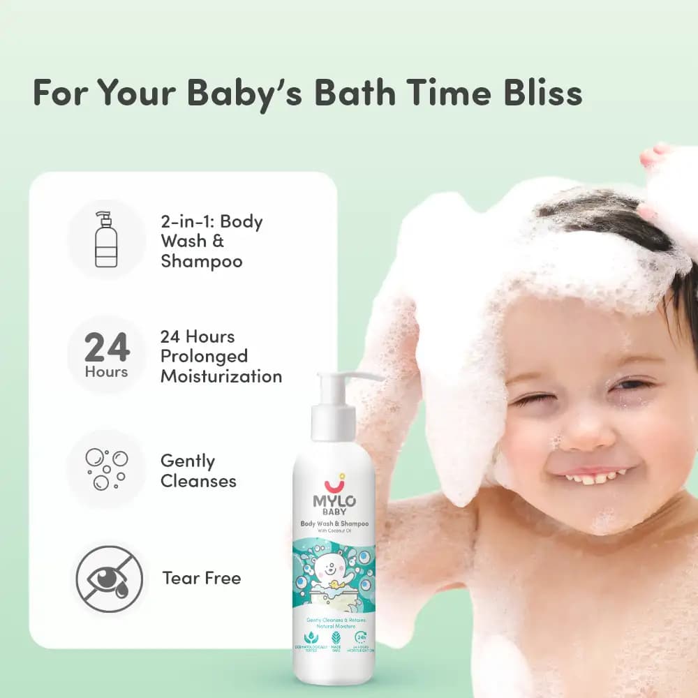 Baby Diaper Pants Small (S) Size 4-8 kgs (Jumbo Pack) + Baby Head to Toe Wash