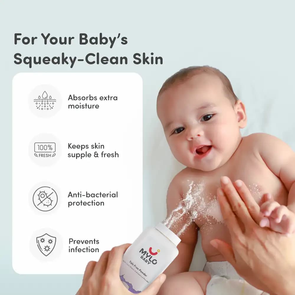 Baby Freshness Bundle - Baby Head to Toe Wash + Baby Powder