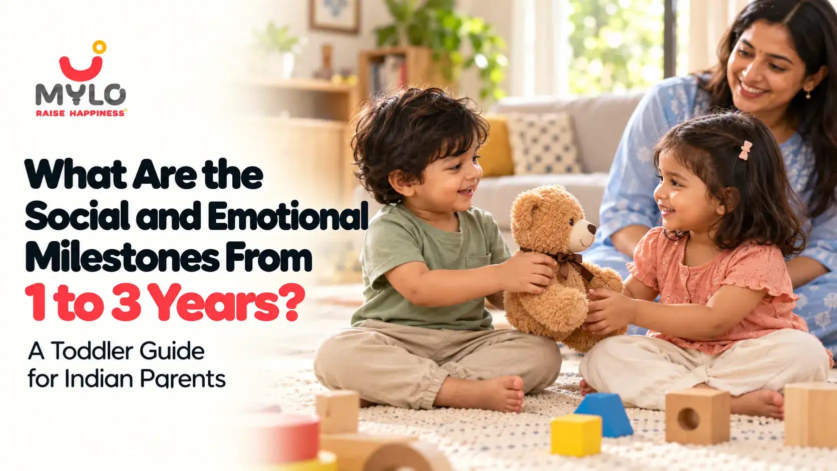 What Are the Social and Emotional Milestones From 1 to 3 Years? A Toddler Guide for Indian Parents (2026)