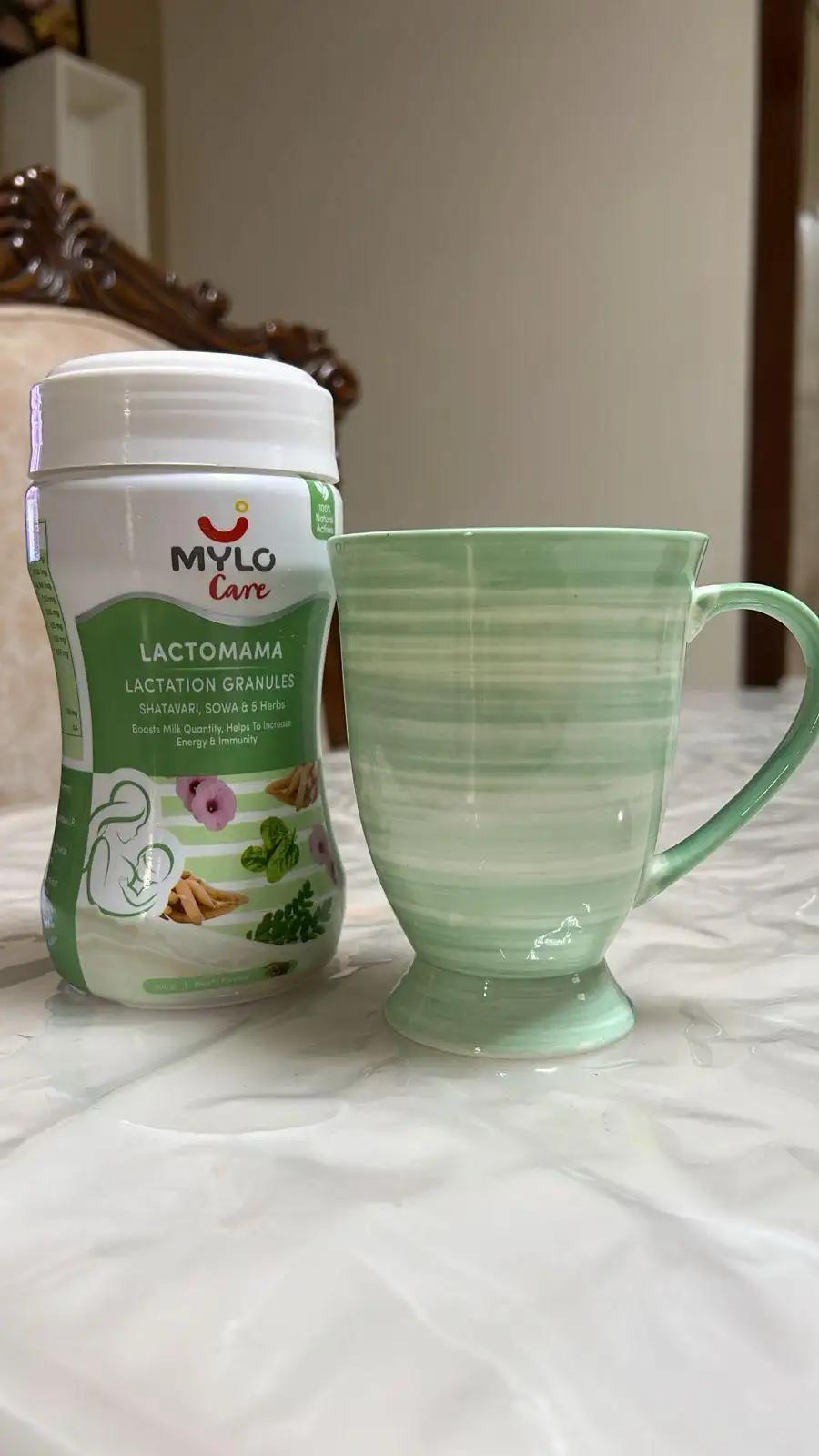 Mylo LactoMama™ | With Shatavari, Sowa & 5 herbs | Natural Supplement for Boosting Breast Milk Supply | 100% Natural Ingredients | 300g | Pack of 1