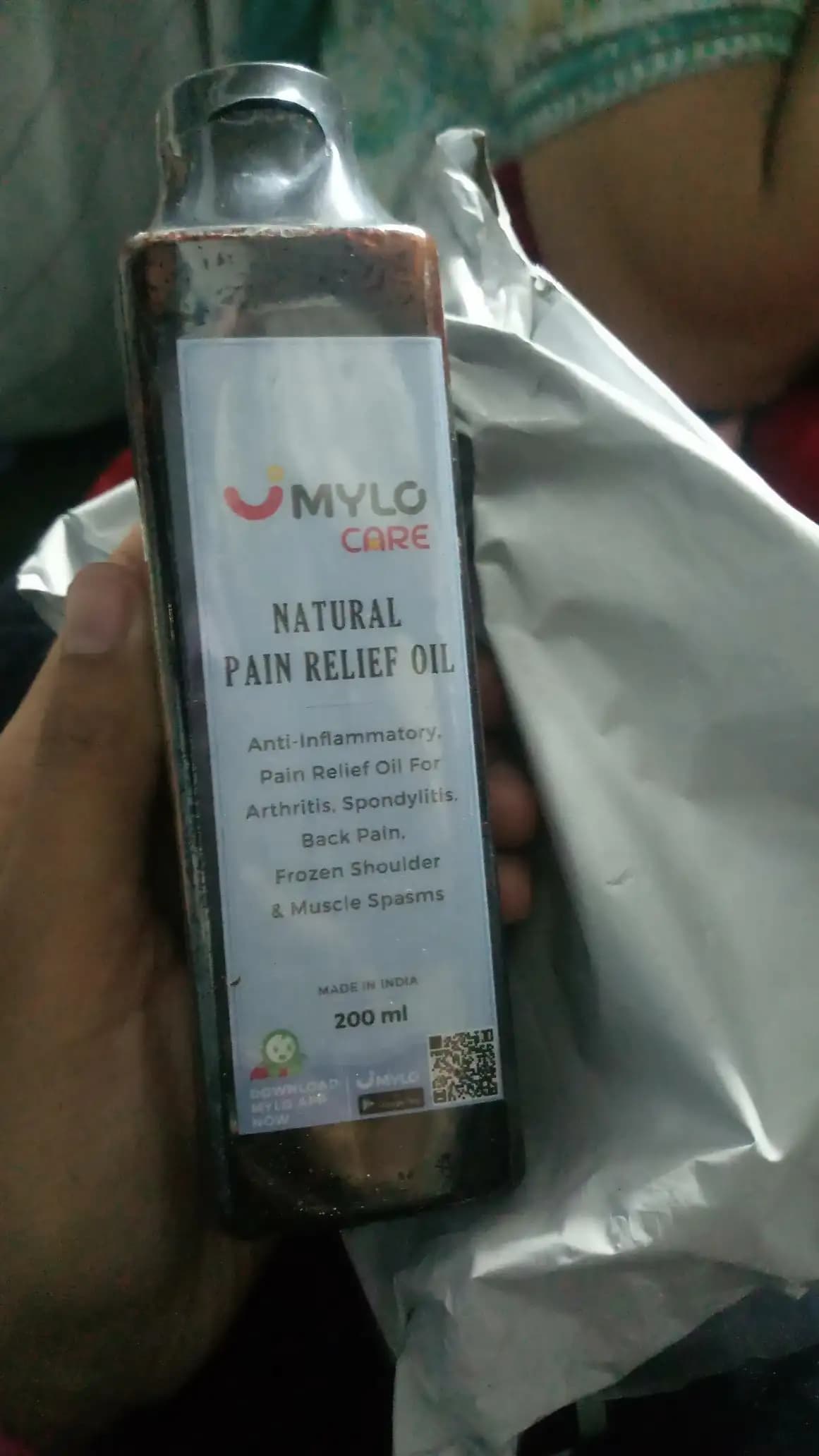 Ayurvedic Pain Relief Massage Oil - 200 ml
