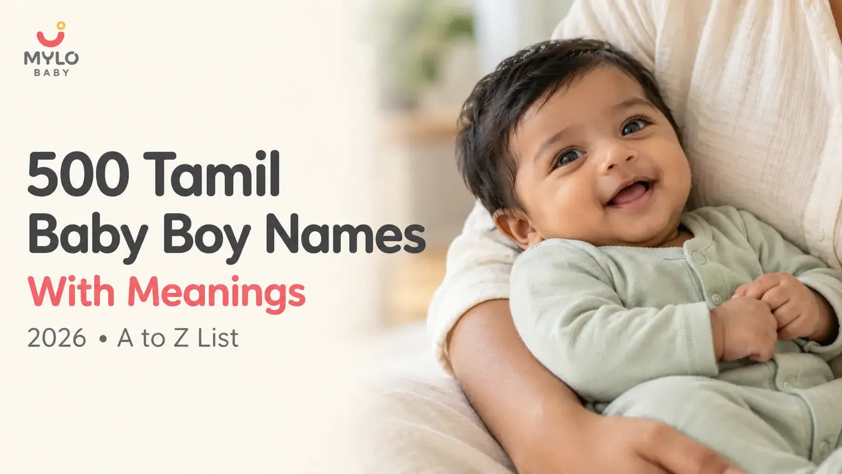 500 Tamil Baby Boy Names with Meanings (2026 A to Z List)