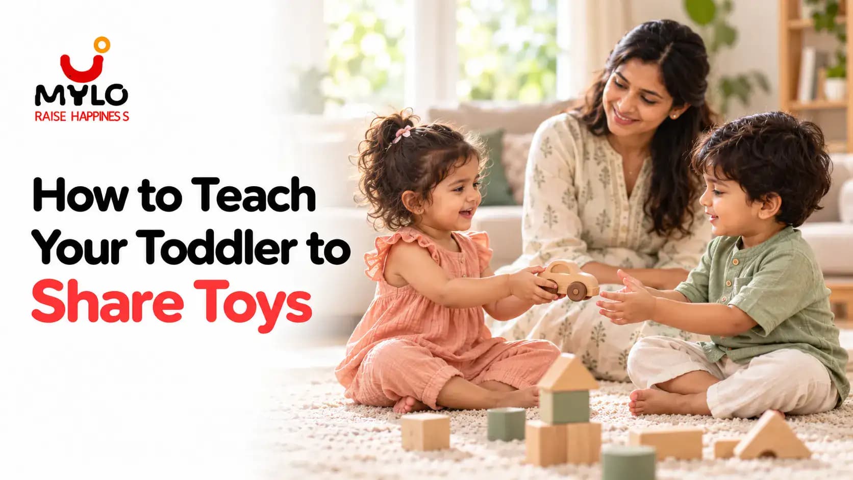 How to Teach Your Toddler to Share Toys
