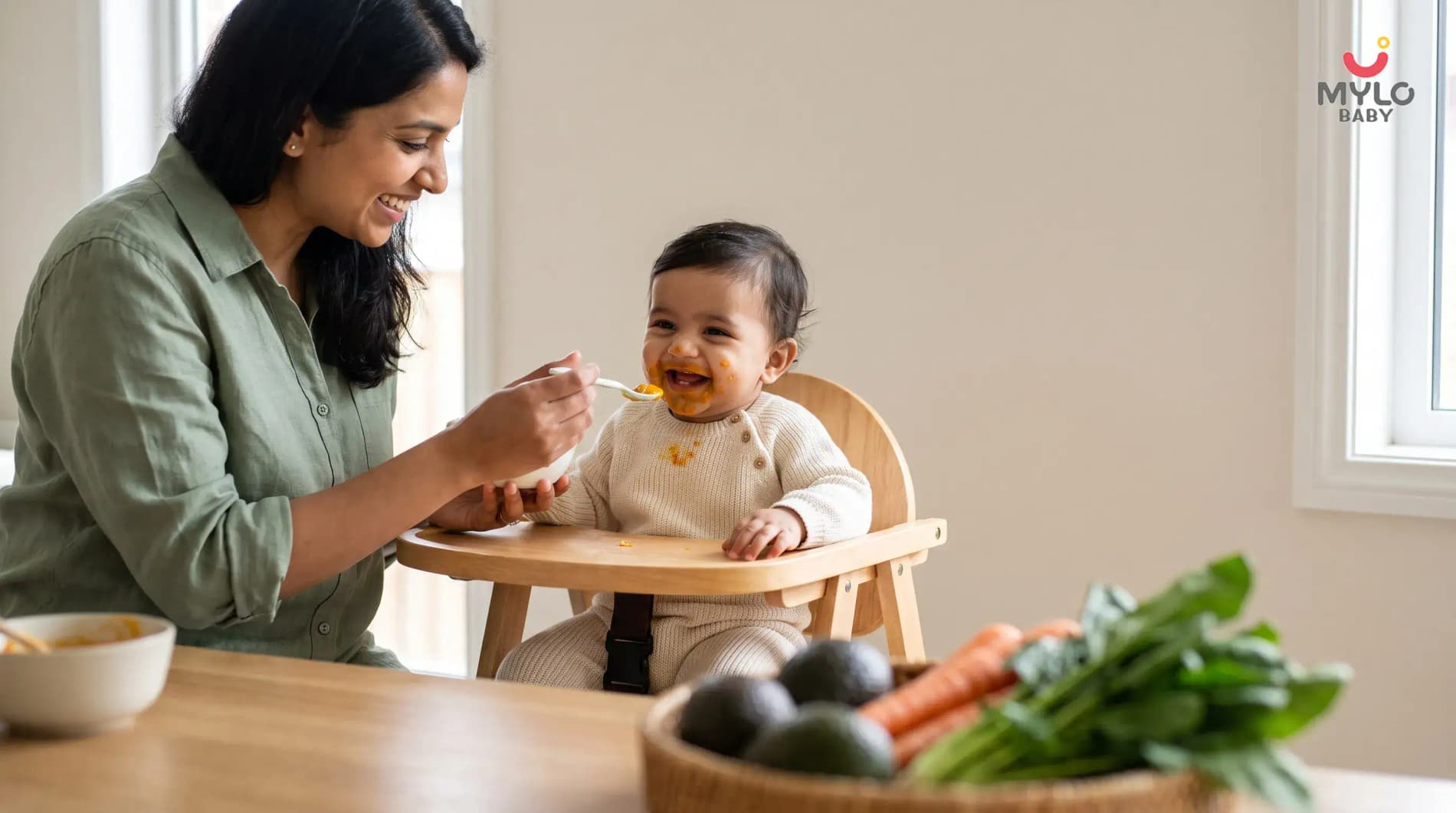 Make an interesting diet chart for your 11-months-old baby     