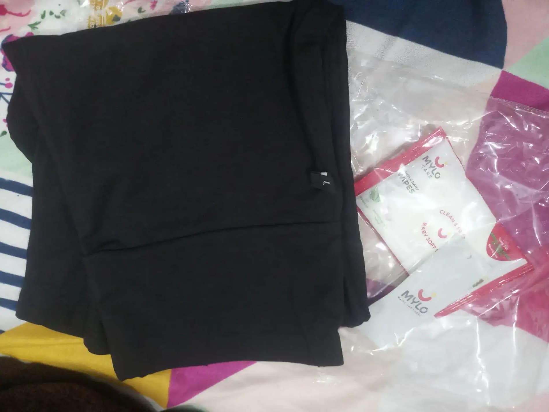 Stretchable Maternity Leggings for Women | Comfortable, Soft & Gentle on the Skin | Ideal for Pre & Post Delivery - Dark Grey - L