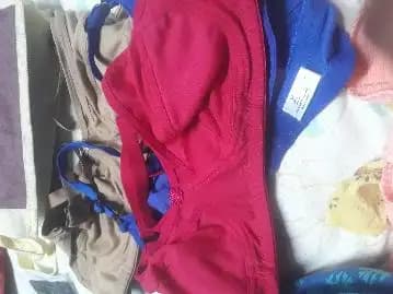 Non-Wired Non-Padded Maternity Bra/Feeding Bra with Free Bra Extender | Supports Growing Breasts | Eases Pumping & Feeding | Sandalwood, Persian Blue, Dark Pink 34C