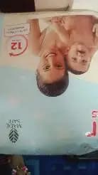 Baby Diaper Pants Small (S) Size 4-8 kgs (Jumbo Pack) + Baby Head to Toe Wash