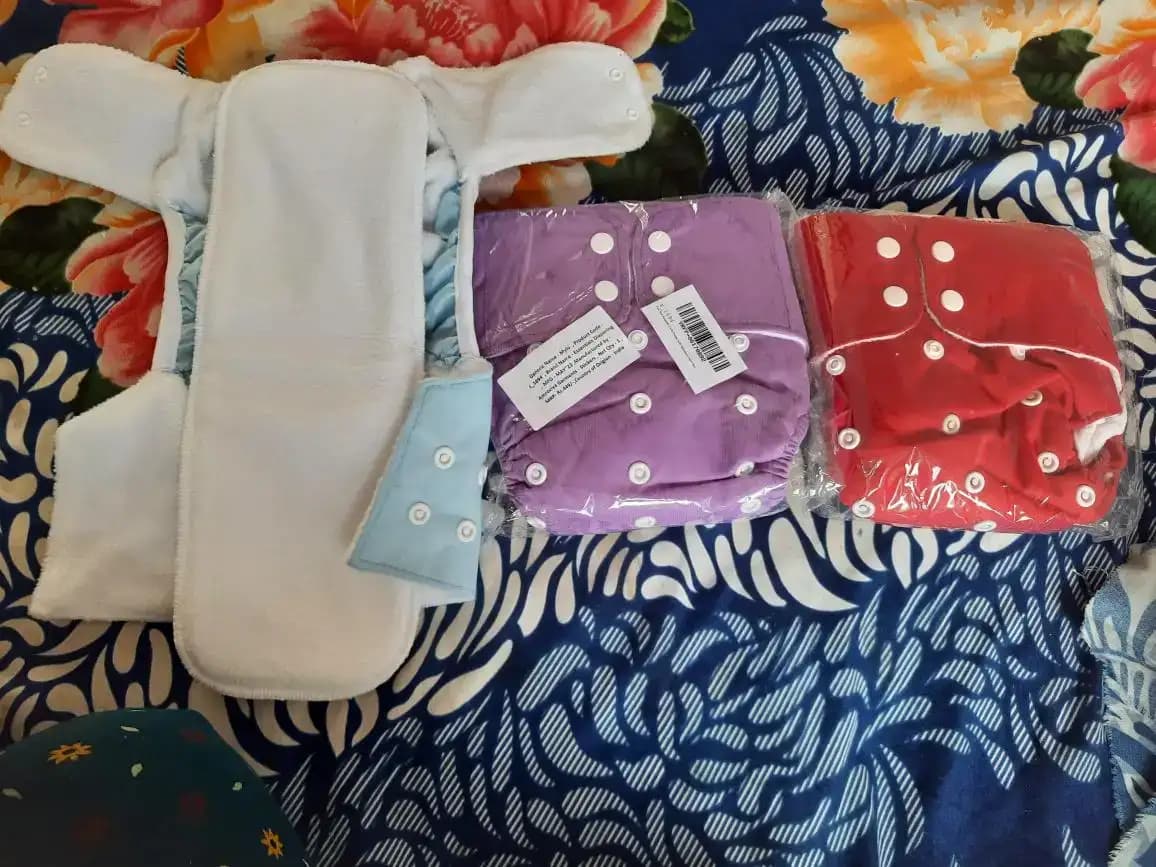 Adjustable Washable & Reusable Cloth Diaper With Dry Feel, Absorbent