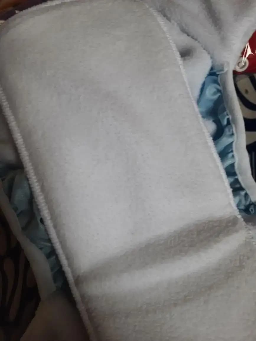 Adjustable & Reusable Cloth Diaper - Red, Blue, Purple - Pack of 3