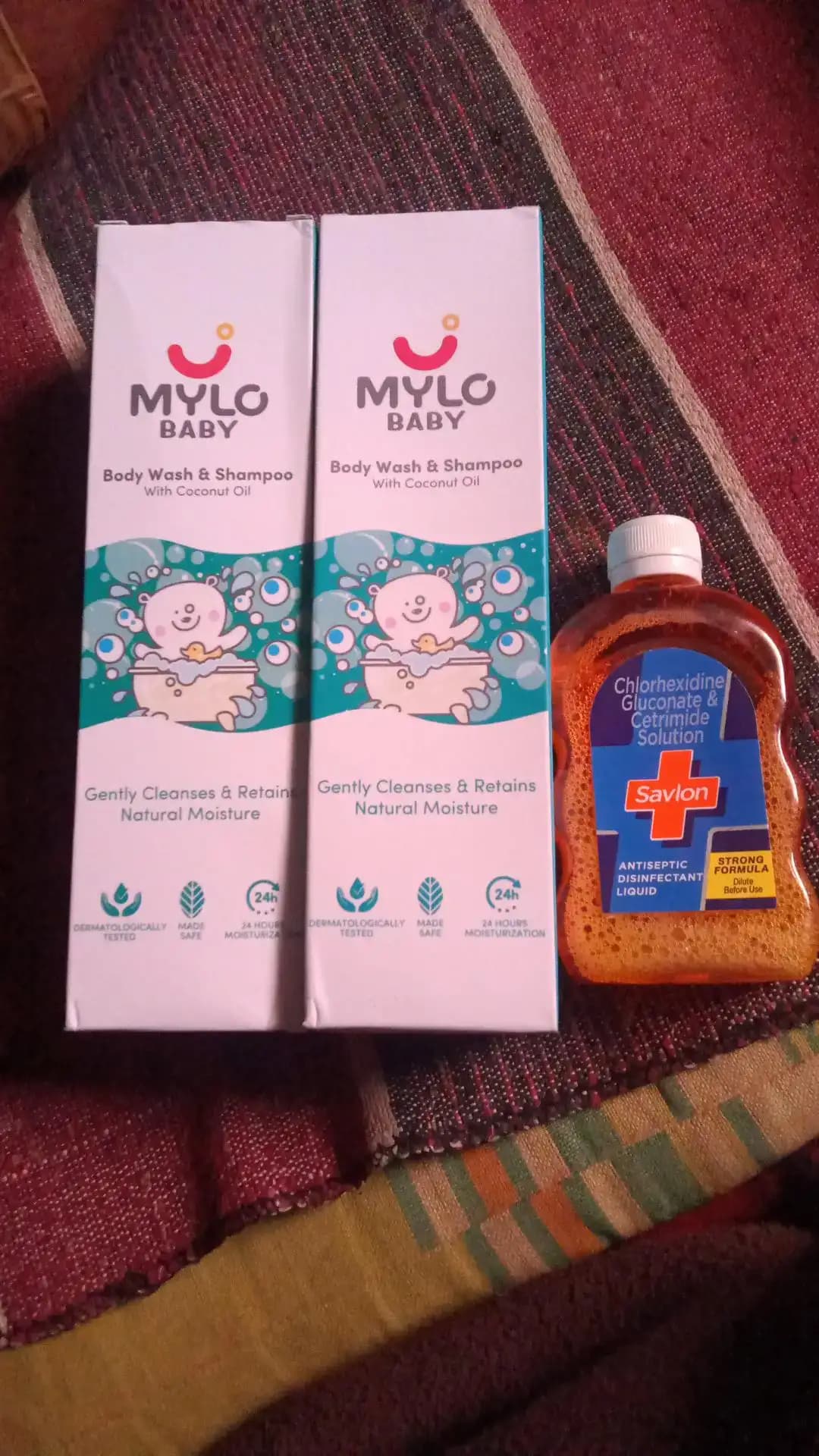 Baby Shampoo and Body Wash | Gentle Cleansing Head-to-Toe | Tear Free Formulation | Retains Natural Moisture | Dermatologically Tested | Made Safe Certified- 200 ml + 200 ml