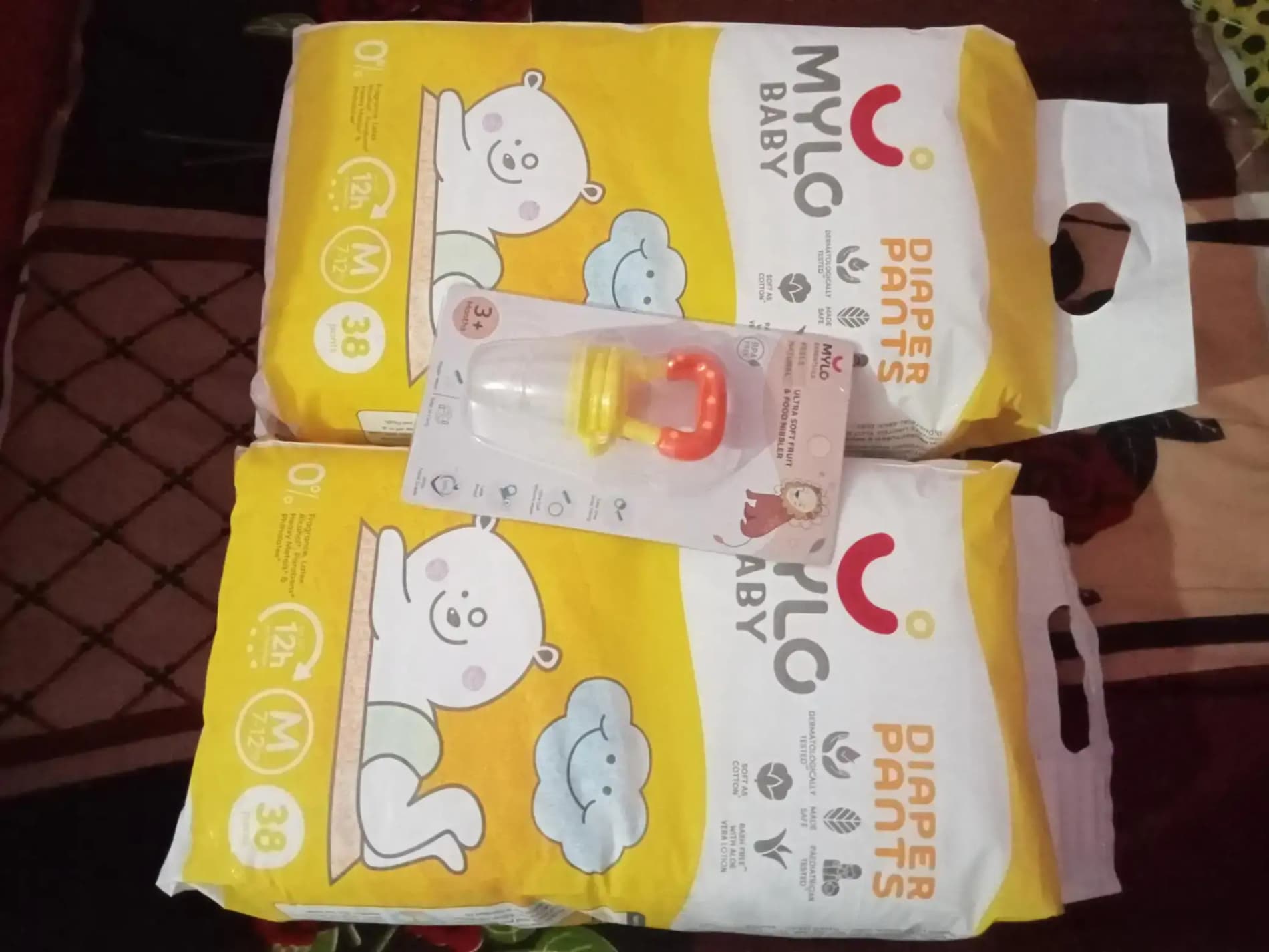 Mylo Baby Diaper Pants Jumbo L Size Pack of 64x2