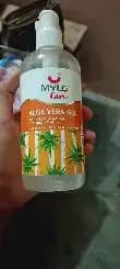 Aloe Vera Gel with 99% Organic Aloe Vera | Nurtures Skin & Hair | Reduces Suntan | Soothes Burns | Enhances Hair Resilience (300 ml)