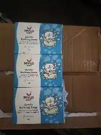 Mylo Baby Soap 75g - For 0-3 years with Vitamin E, Murumuru Butter, Jojoba Oil & Coconut Oil  - Pack of 5