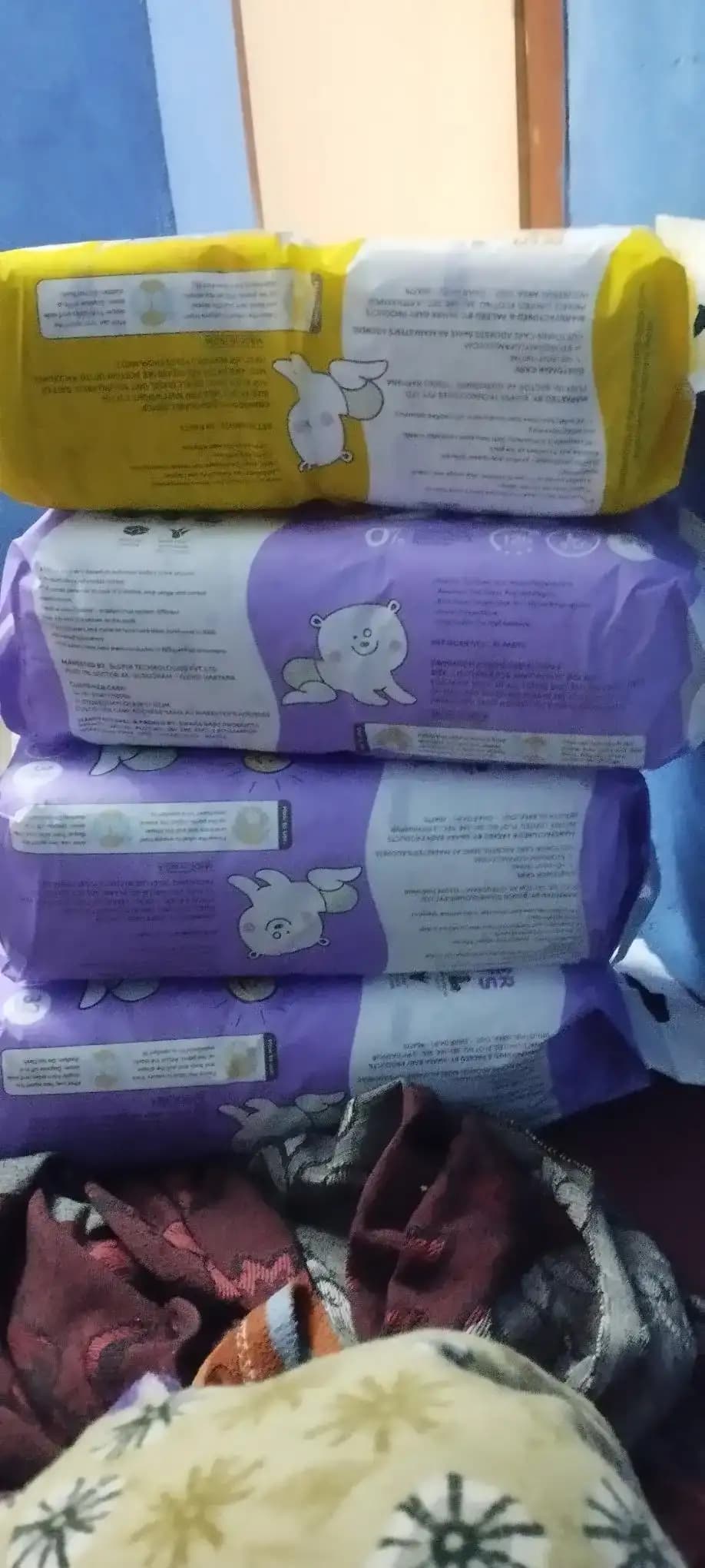 Baby Diaper Pants Small (S) Size 4-8 kgs (42 count) Leak Proof | Lightweight | Rash Free | 12 Hours Protection | ADL Technology (Pack of 1)