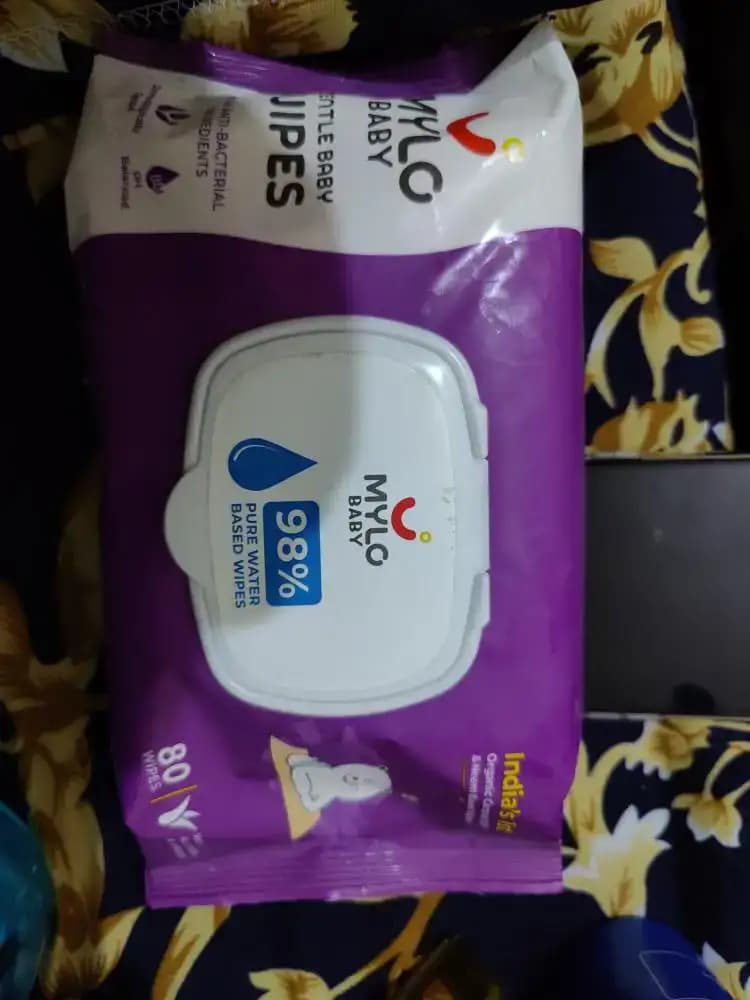 Gentle Baby Wipes (Pack of 2) + 100% Plant-based Premium Wipes (Pack of 1)