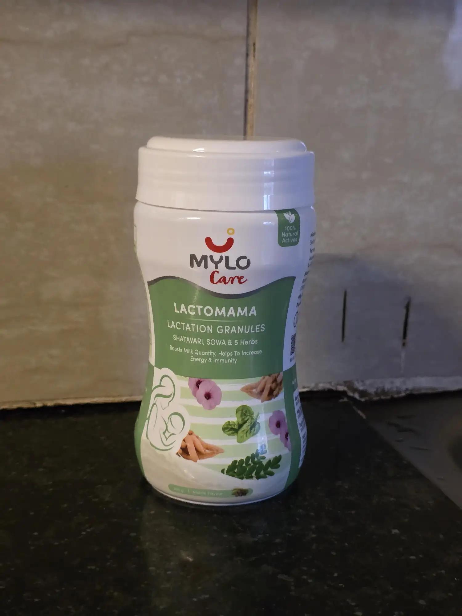 Mylo LactoMama | With Shatavari, Sowa & 5 herbs | Natural Supplement for Boosting Breast Milk Production | 100% Safe Ingredients | 300g | Pack of 4