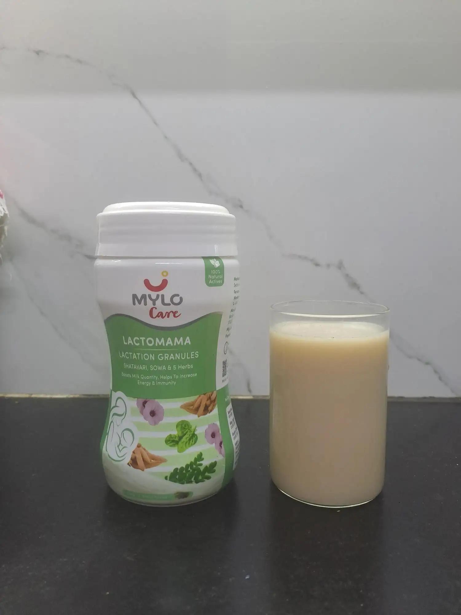 Mylo LactoMama ™ | With Shatavari, Sowa & 5 herbs | Natural Supplement for Boosting Breast Milk Supply | 100% Natural Ingredients | 300g | Pack of 1 | Chocolate