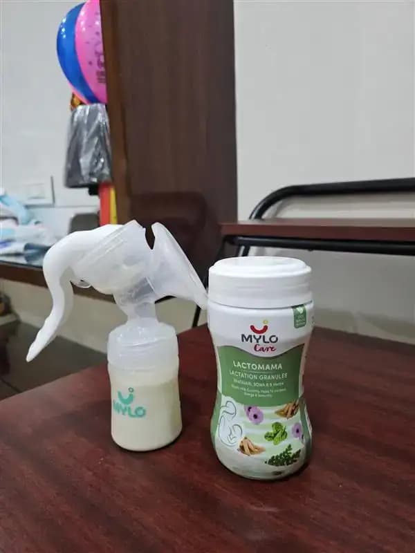 Mylo LactoMama ™ | With Shatavari, Sowa & 5 herbs | Natural Supplement for Boosting Breast Milk Supply | 100% Natural Ingredients | 300g | Pack of 2 | Kesar Badam