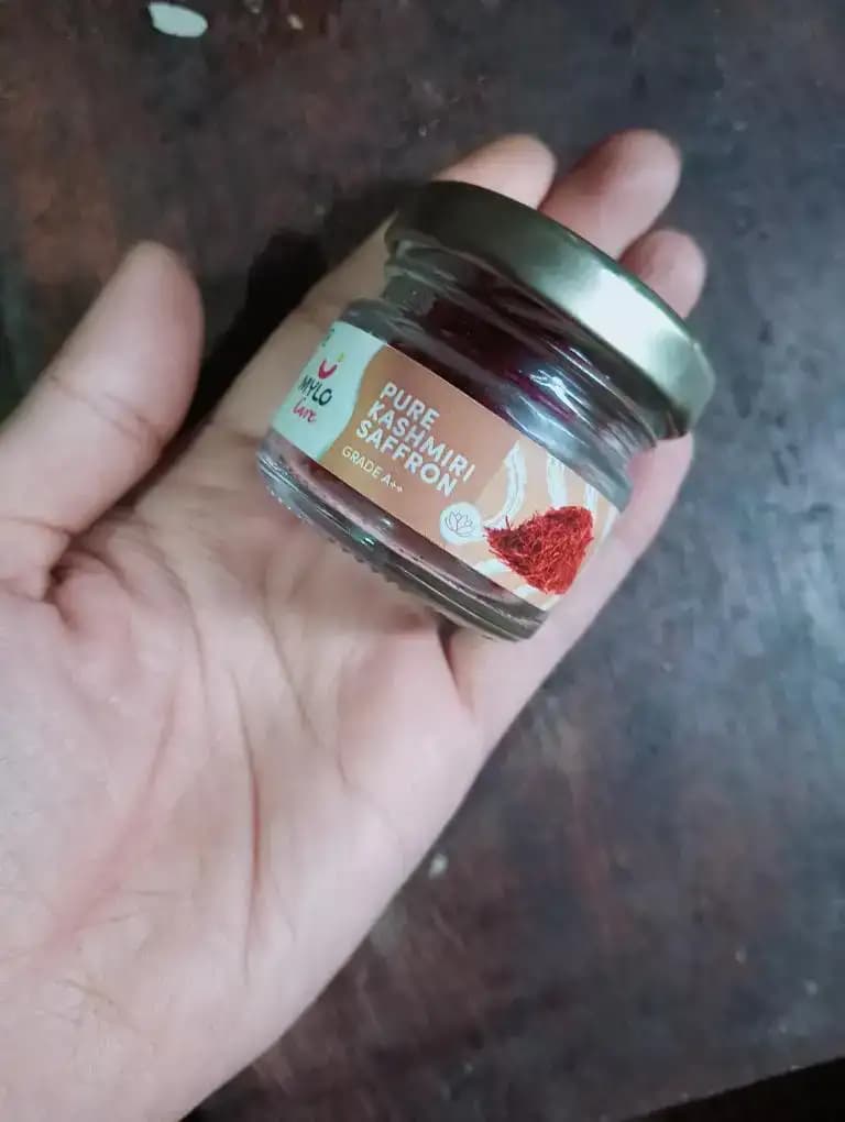 Long Grain Pure Saffron for Pregnant Women (Kesar) - 1g | Improves Digestion | Reduces Pain & Cramps | Improves Sleep | Clinically Tested