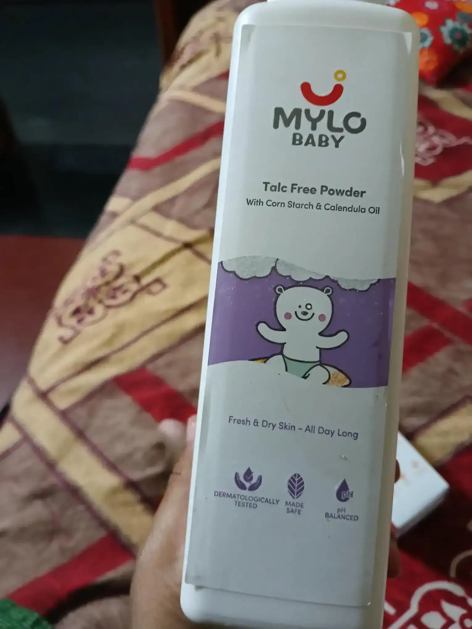 Baby Powder for Kids | Made Safe Australia Certified | Absorbs Extra Oil | Relieves Itchiness | Softens Skin | Safe for all skin types - 100 gm