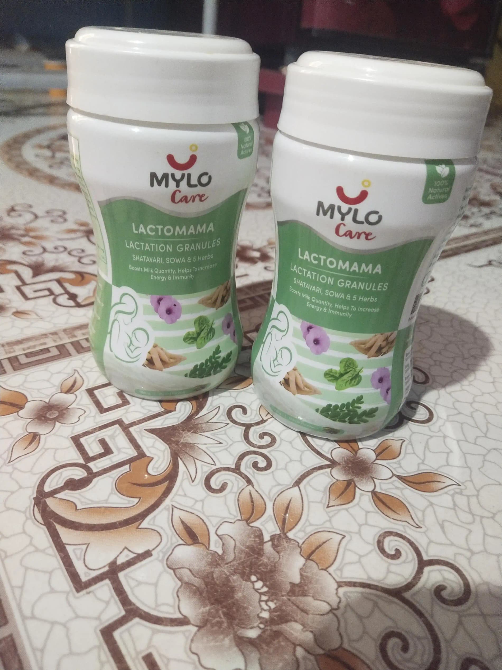 Mylo LactoMama ™ | With Shatavari, Sowa & 5 herbs | Natural Supplement for Boosting Breast Milk Supply | 100% Natural Ingredients | 300g | Pack of 4 | Chocolate